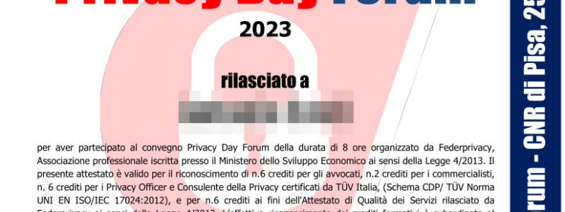 Attestato_Privacy_Day_Forum_2023_Antonio Evoli